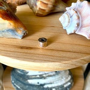 Retired Pandora Plain Sterling Silver Clip Charm